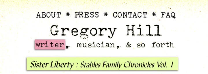 Learn more about the novels of Gregory Hill